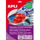 ЕТИКЕТИ ЗА CD APLI Ф117/18