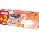 ХАРТИЯ ТОАЛЕТНА HARMONY DELUX 8+2 ПРАСКОВА 3ПЛ.