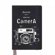 Notelook бележник Camera Bicycle A5 White