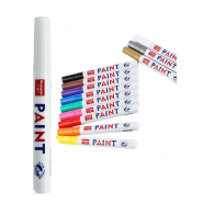 Бял маркер Paint  2-3мм с объл връх