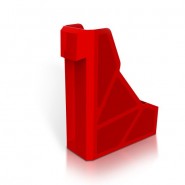 Поставка вертикална Solid оранжева