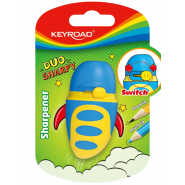 Острилка с контейнер Duo Sharpy Soft Touch в блистер