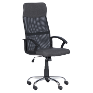 Работен стол 6592-1 Сив-Черен