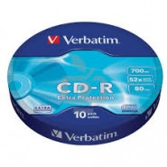 CD-R Extra Protection 700MB 52X, оп. 10