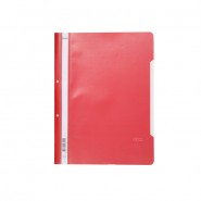 Папка PVC с перфорация А4 червен