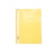 Папка PVC с перфорация А4 лукс жълт