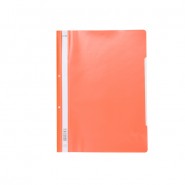 Папка PVC с перфорация А4 лукс оранжев