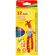 Двувърхи цветни моливи Duo 12 бр./24 цв.