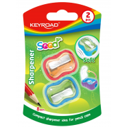 Острилка с контейнер Seed Soft Touch 2бр. в блистер