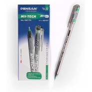 Химикалка My Tech 0.7мм зелена