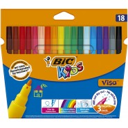 Флумастери Kids Visa 18цв.