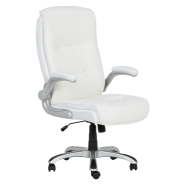 Мениджърски стол 6106 бял