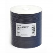 DVD-R 4.7GB 16X FF White Inkjet Printable оп.100