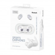 Bluetooth слушалки + зареждаща кутия FS1083, бял