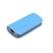 Зарядно Power Bank Leather 5200mA,син