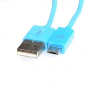 Кабел BAJA PVC MICRO USB TO USB & DA,син