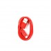 Кабел BAJA PVC MICRO USB TO USB &DA,червен