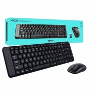MK220 безжичен комплект клавиатура+мишк