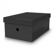 Mas кутия за документи 34x25x18см черна