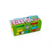Kidolino Mini Joy тесто за моделиране в кофичка 4 цвята 240 грама