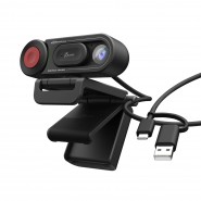 Уеб камера JVU250 4K Ultra HD с Микрофон, Автоматичен и ръчен фокус